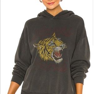 Lovers and friends hoodie/ made to look vintage